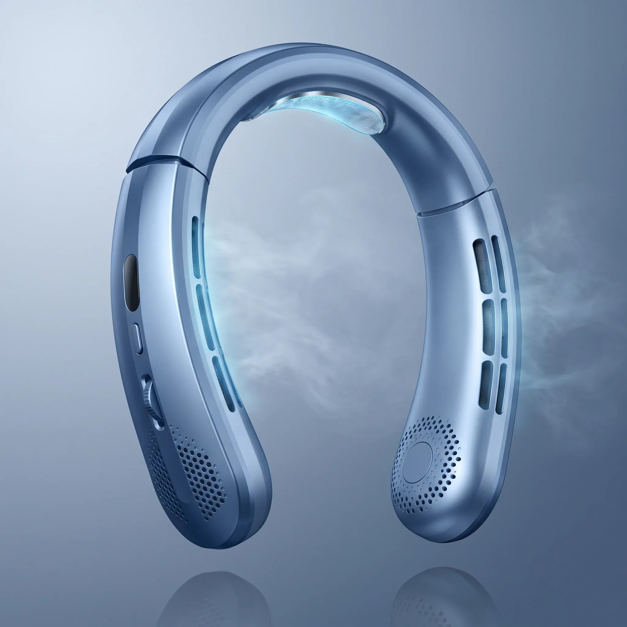Quervani Bladeless Neck Fan — Hands-Free, Rechargeable Cooling