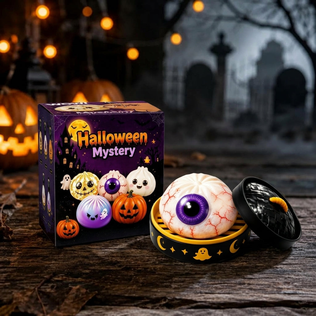 QUERVANI Halloween Dumpling Mystery Squishy